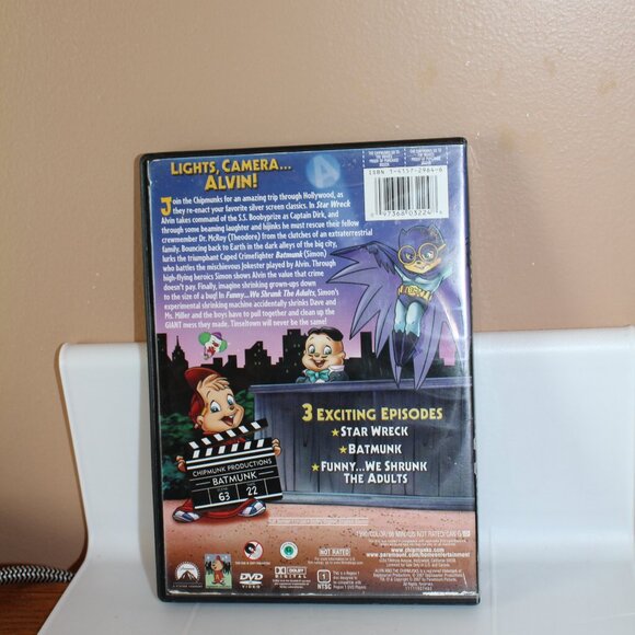 The Chipmunks Go To The Movies DVD - Picture 2 of 2
